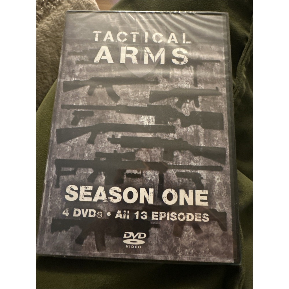 Tactical Arms TV Season 1 DVD 2009 Sportsman Channel 4-Disc Set New Sealed